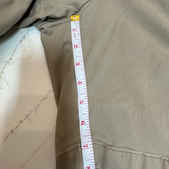 Michael Kors Men's Khaki Flat Front Shorts - Picture 5 of 5